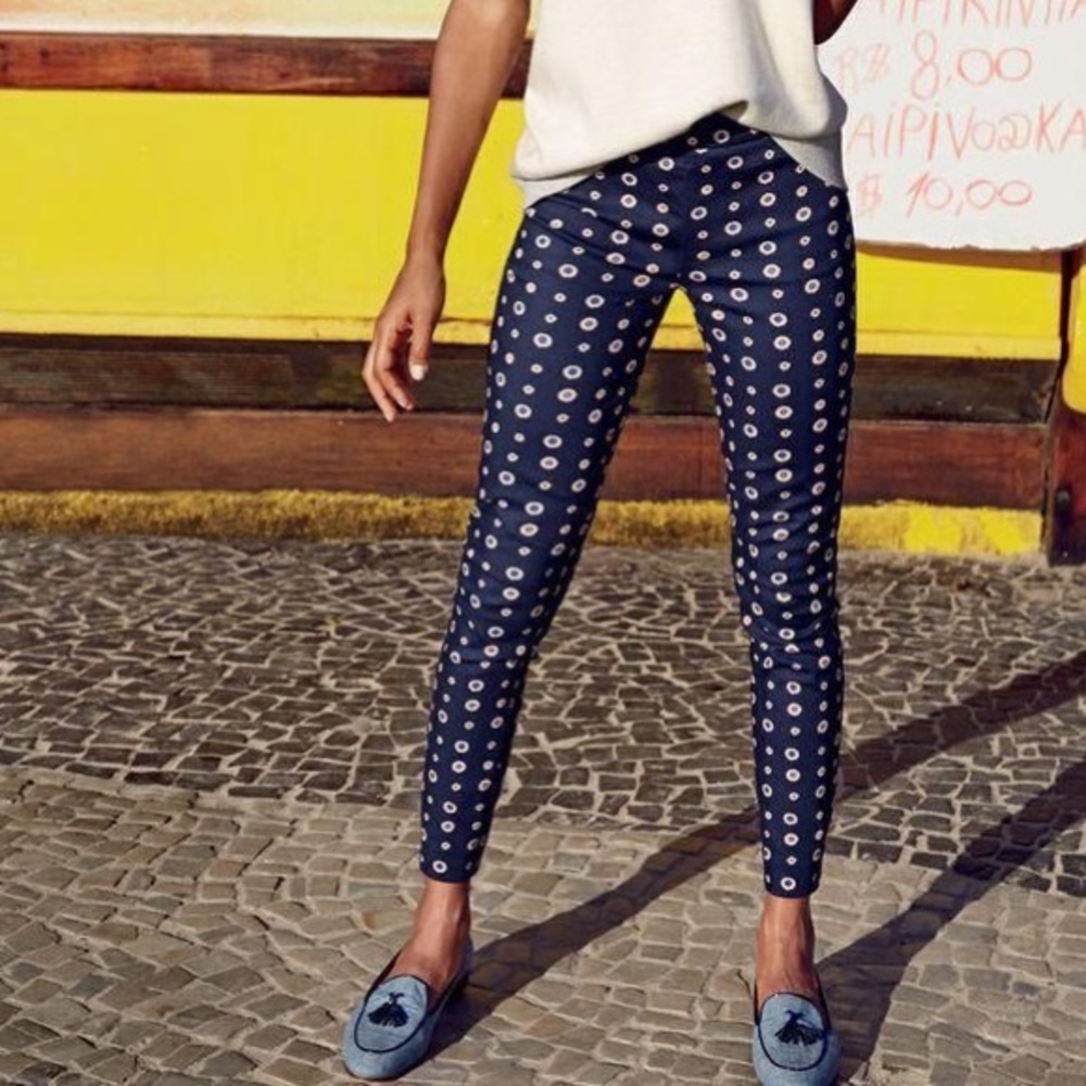 J. Crew Minnie Pant in Foulard